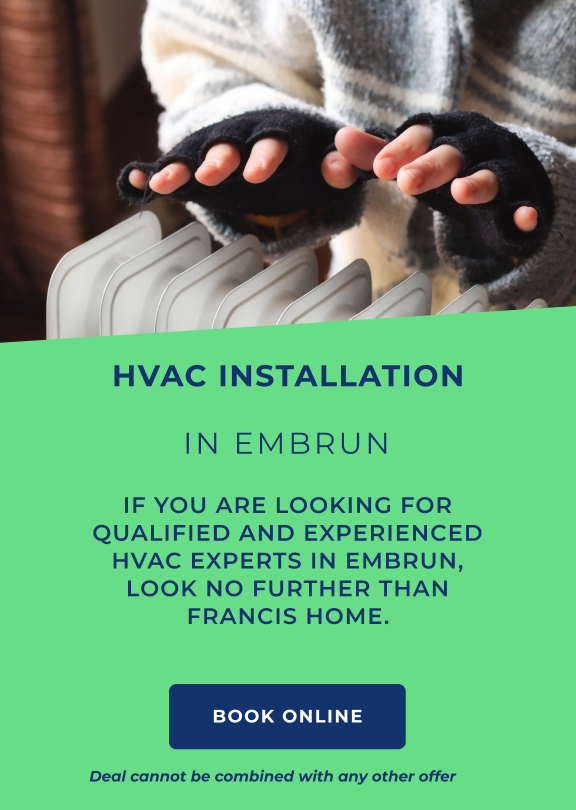 HVAC services in Embrun